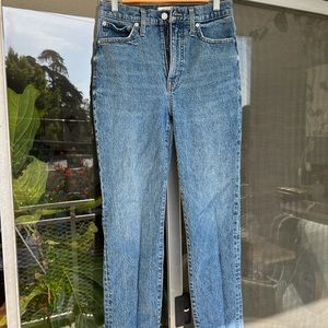 Madewell Classic Straight Jeans